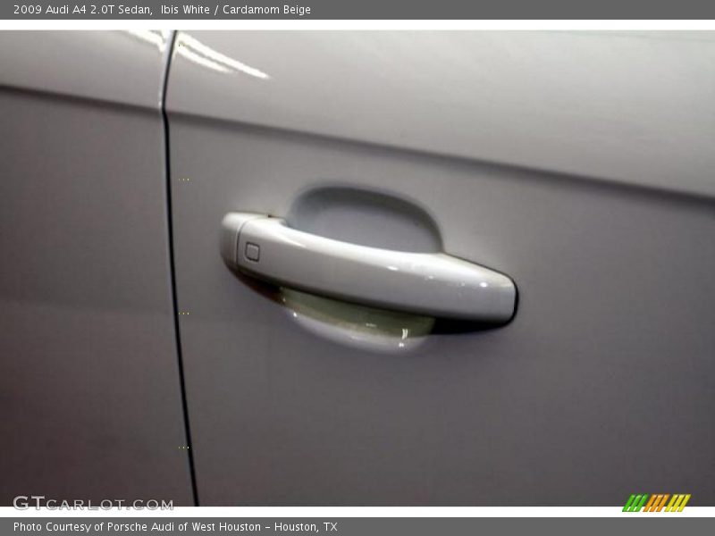 Ibis White / Cardamom Beige 2009 Audi A4 2.0T Sedan