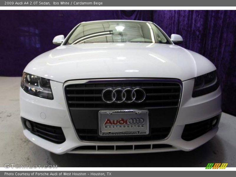 Ibis White / Cardamom Beige 2009 Audi A4 2.0T Sedan