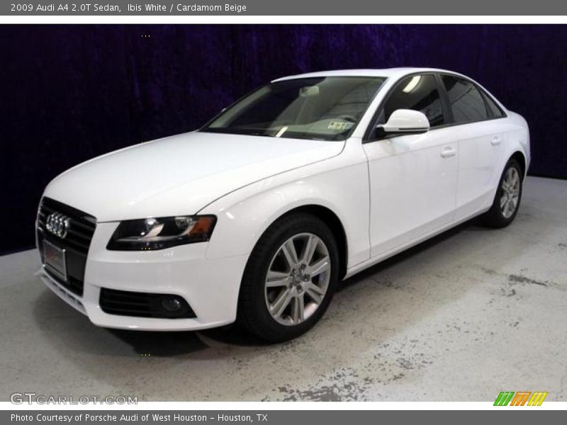Ibis White / Cardamom Beige 2009 Audi A4 2.0T Sedan