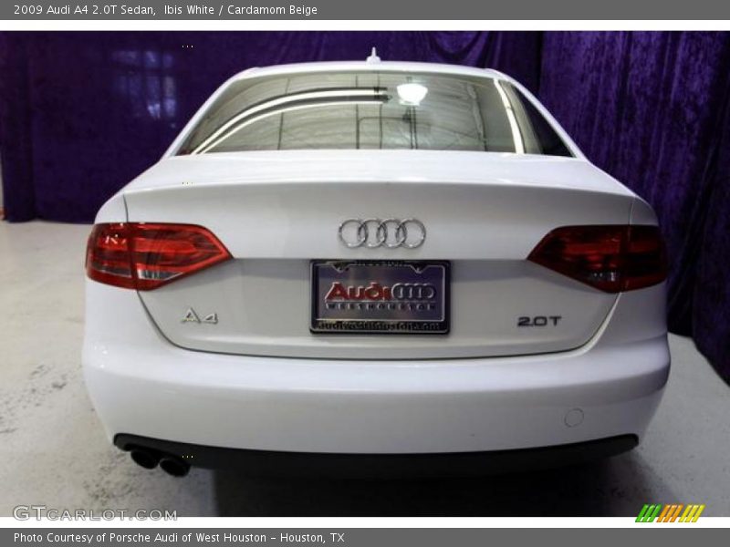 Ibis White / Cardamom Beige 2009 Audi A4 2.0T Sedan