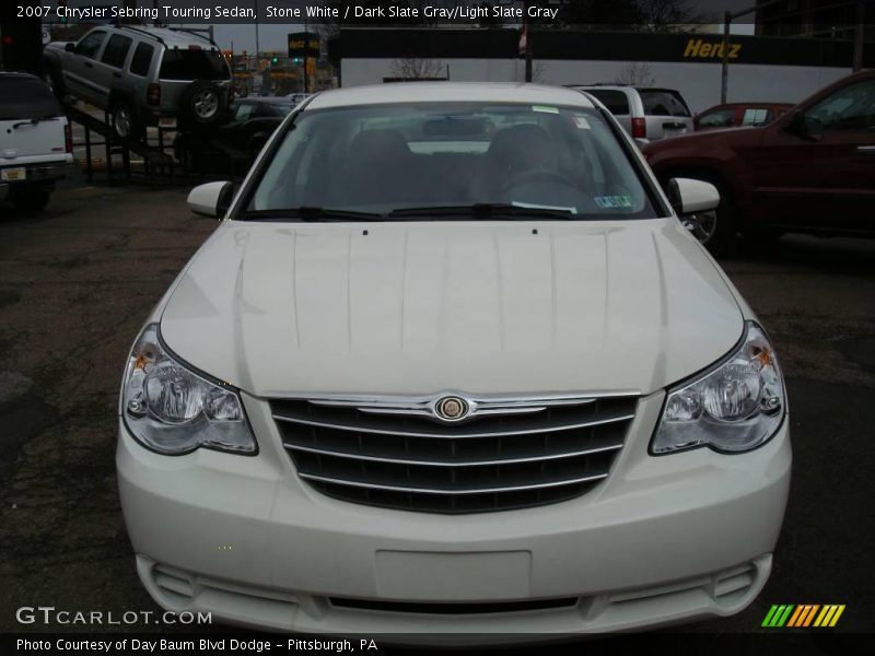 Stone White / Dark Slate Gray/Light Slate Gray 2007 Chrysler Sebring Touring Sedan