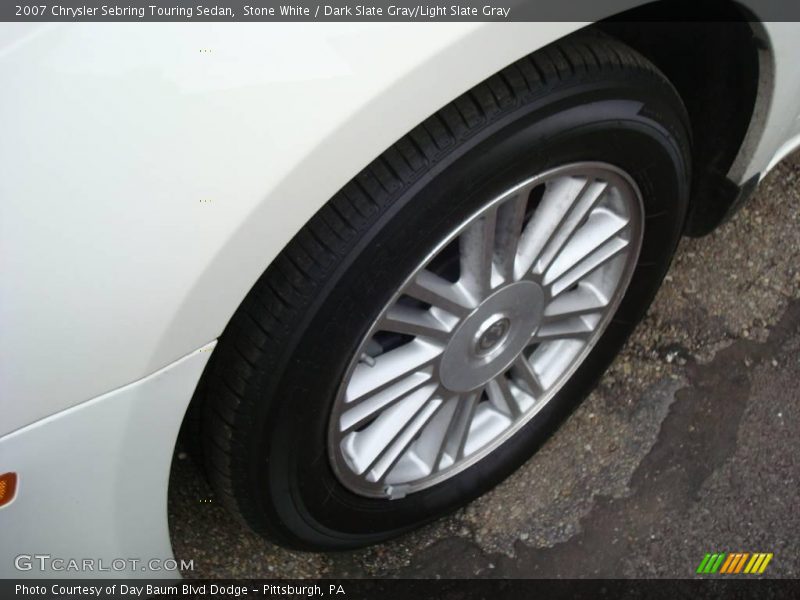 Stone White / Dark Slate Gray/Light Slate Gray 2007 Chrysler Sebring Touring Sedan