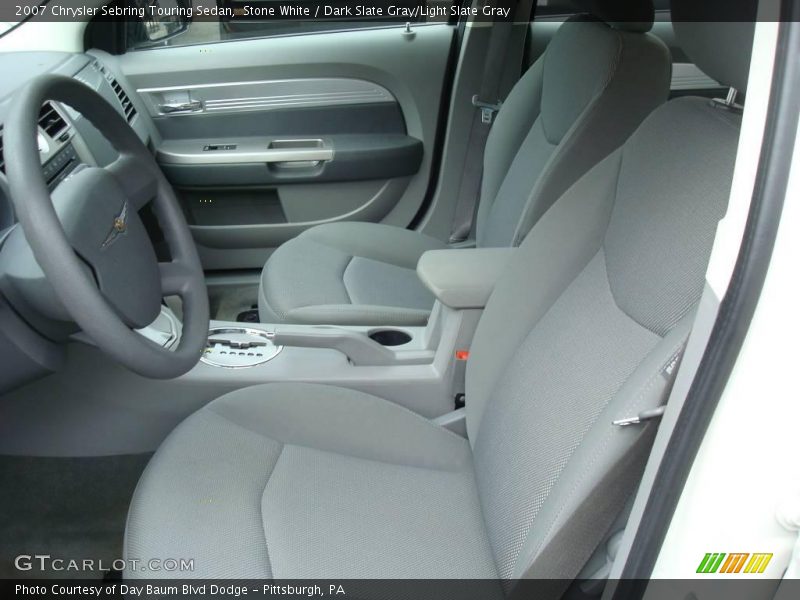 Stone White / Dark Slate Gray/Light Slate Gray 2007 Chrysler Sebring Touring Sedan