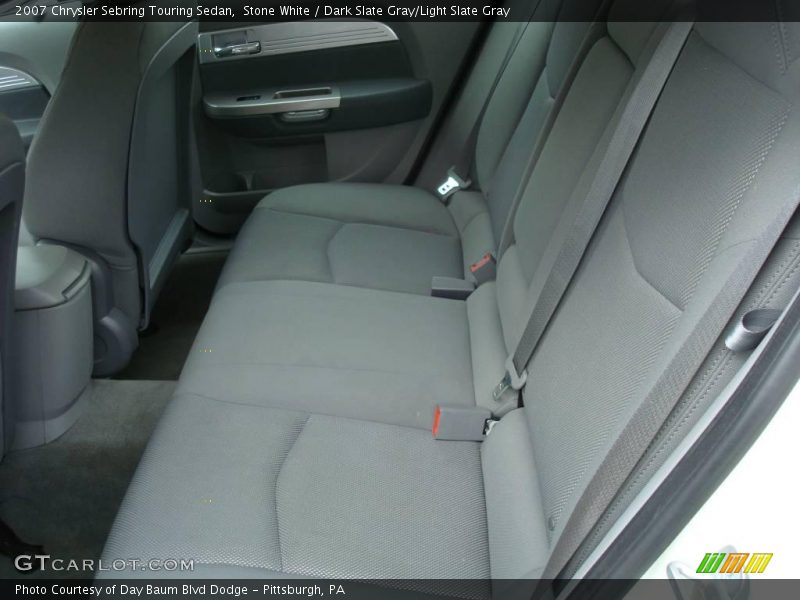 Stone White / Dark Slate Gray/Light Slate Gray 2007 Chrysler Sebring Touring Sedan