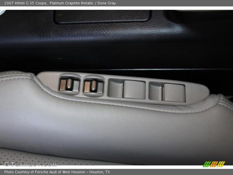 Platinum Graphite Metallic / Stone Gray 2007 Infiniti G 35 Coupe