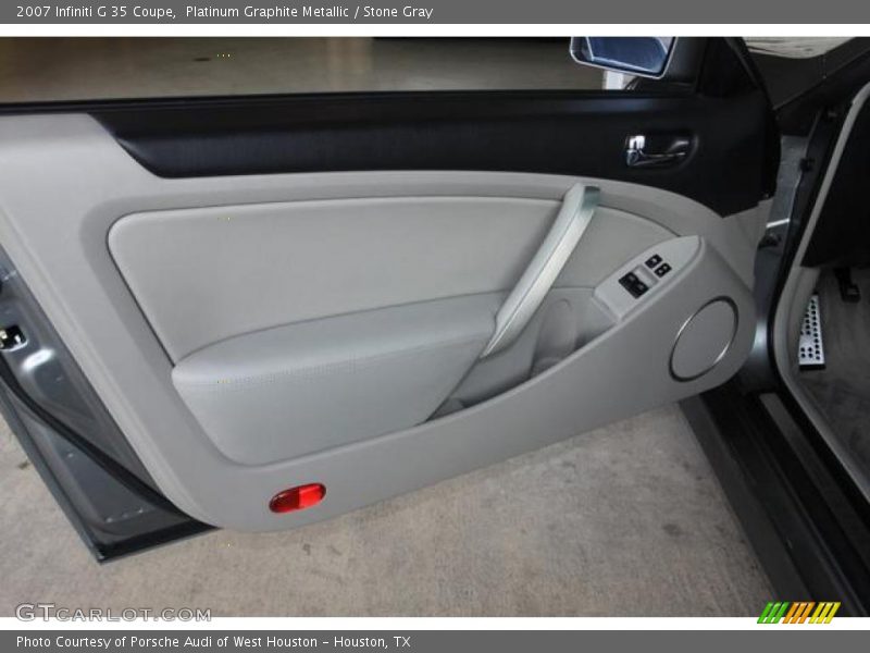 Platinum Graphite Metallic / Stone Gray 2007 Infiniti G 35 Coupe