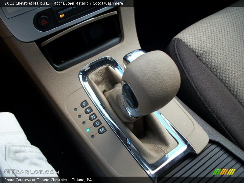 Mocha Steel Metallic / Cocoa/Cashmere 2011 Chevrolet Malibu LS