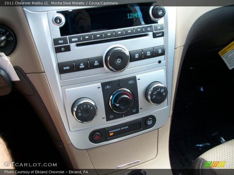 Mocha Steel Metallic / Cocoa/Cashmere 2011 Chevrolet Malibu LS
