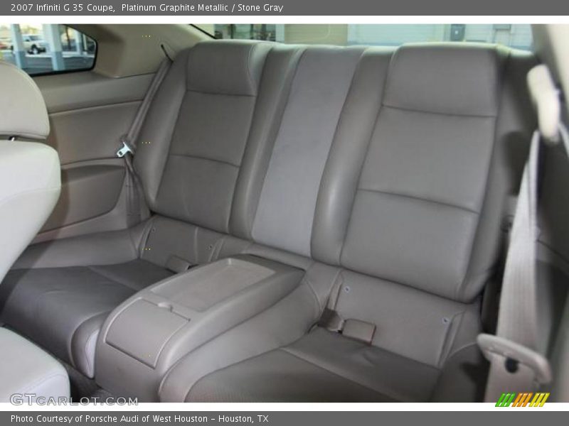 Platinum Graphite Metallic / Stone Gray 2007 Infiniti G 35 Coupe