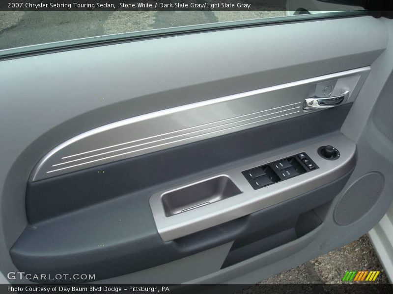 Stone White / Dark Slate Gray/Light Slate Gray 2007 Chrysler Sebring Touring Sedan