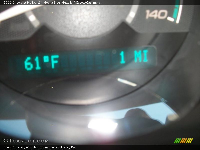 Mocha Steel Metallic / Cocoa/Cashmere 2011 Chevrolet Malibu LS
