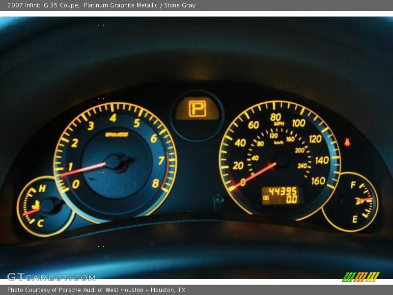 Platinum Graphite Metallic / Stone Gray 2007 Infiniti G 35 Coupe