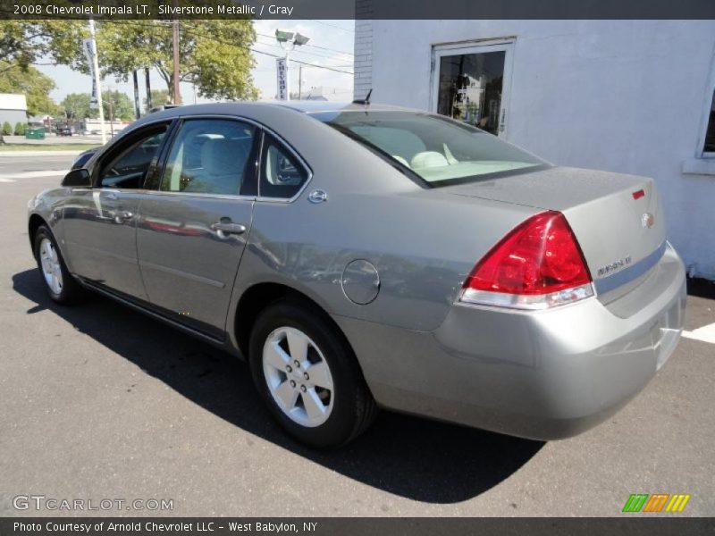 Silverstone Metallic / Gray 2008 Chevrolet Impala LT