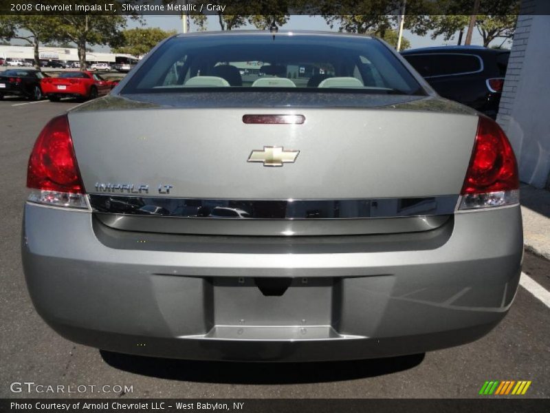 Silverstone Metallic / Gray 2008 Chevrolet Impala LT