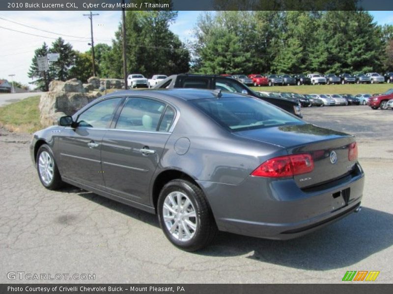 Cyber Gray Metallic / Titanium 2010 Buick Lucerne CXL