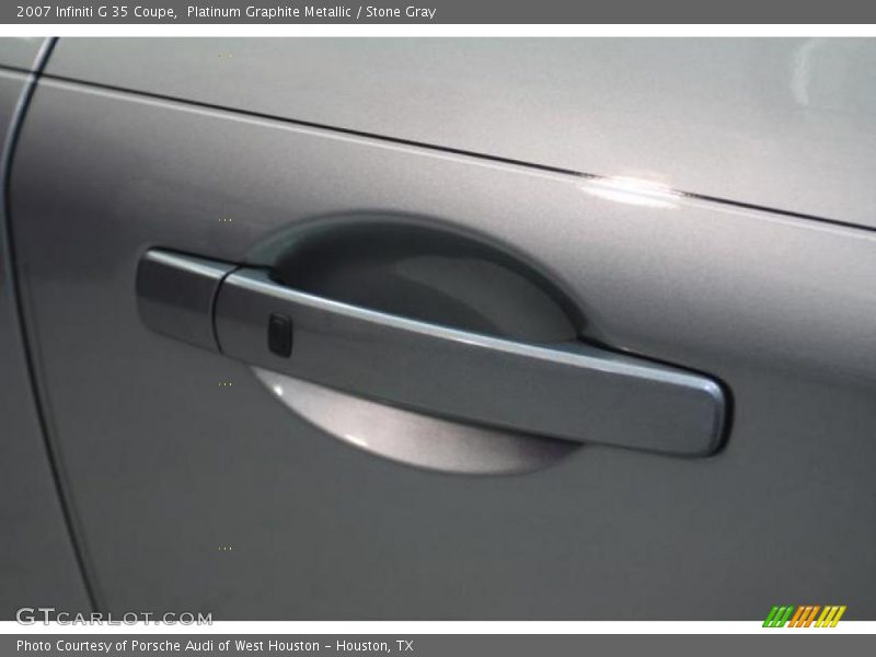 Platinum Graphite Metallic / Stone Gray 2007 Infiniti G 35 Coupe