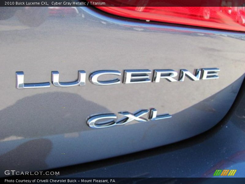 Cyber Gray Metallic / Titanium 2010 Buick Lucerne CXL