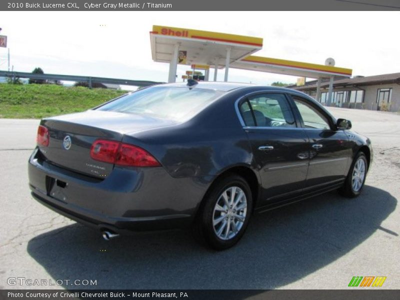 Cyber Gray Metallic / Titanium 2010 Buick Lucerne CXL
