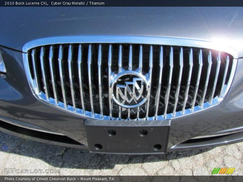 Cyber Gray Metallic / Titanium 2010 Buick Lucerne CXL