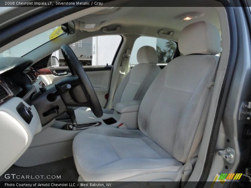 Silverstone Metallic / Gray 2008 Chevrolet Impala LT