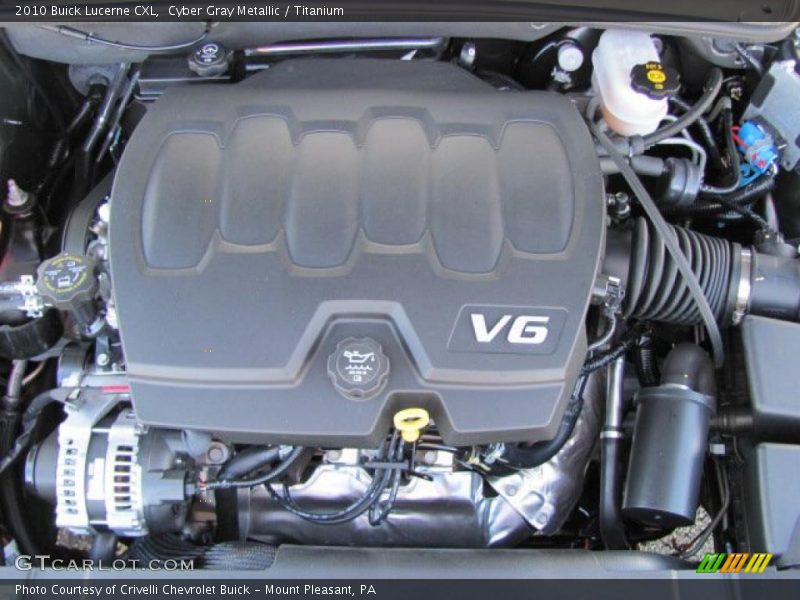 Cyber Gray Metallic / Titanium 2010 Buick Lucerne CXL