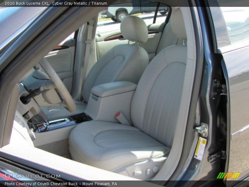 Cyber Gray Metallic / Titanium 2010 Buick Lucerne CXL