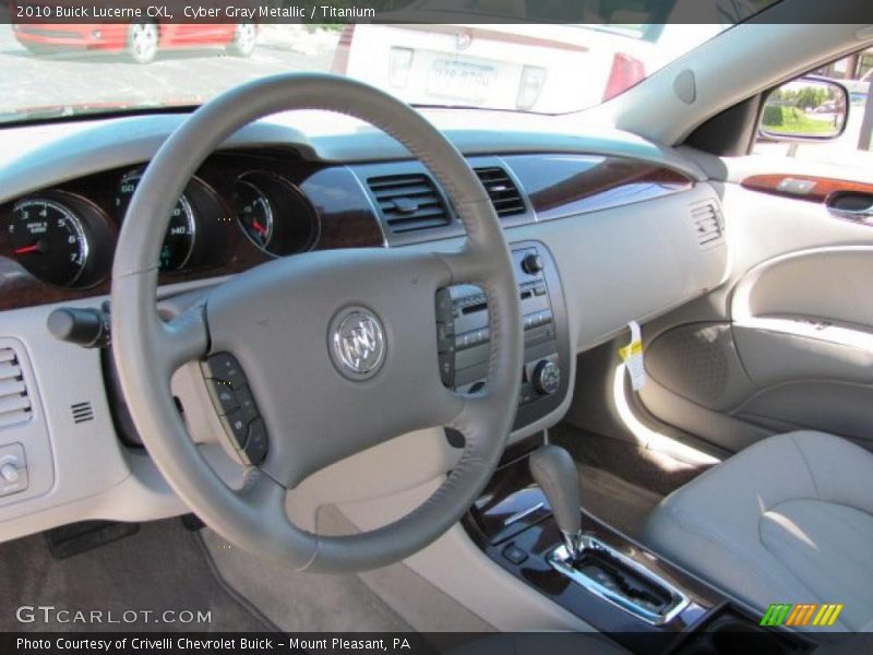 Cyber Gray Metallic / Titanium 2010 Buick Lucerne CXL