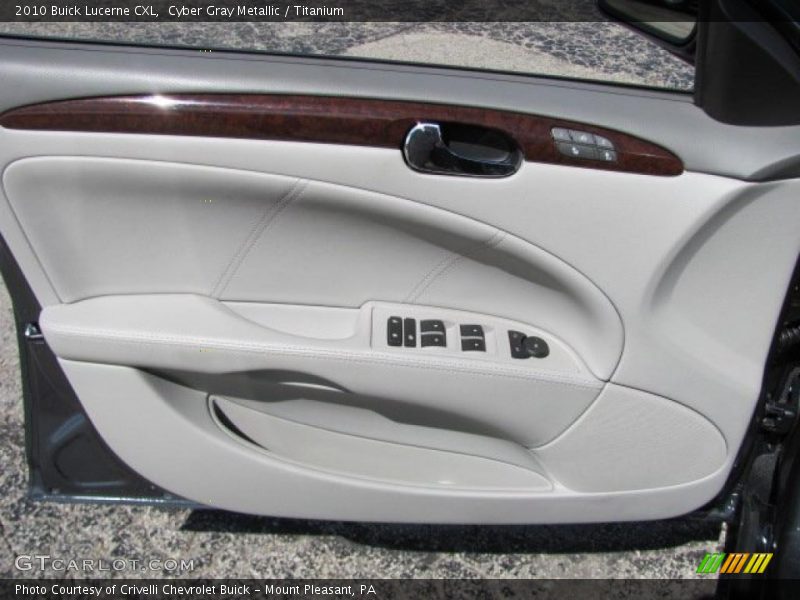 Cyber Gray Metallic / Titanium 2010 Buick Lucerne CXL