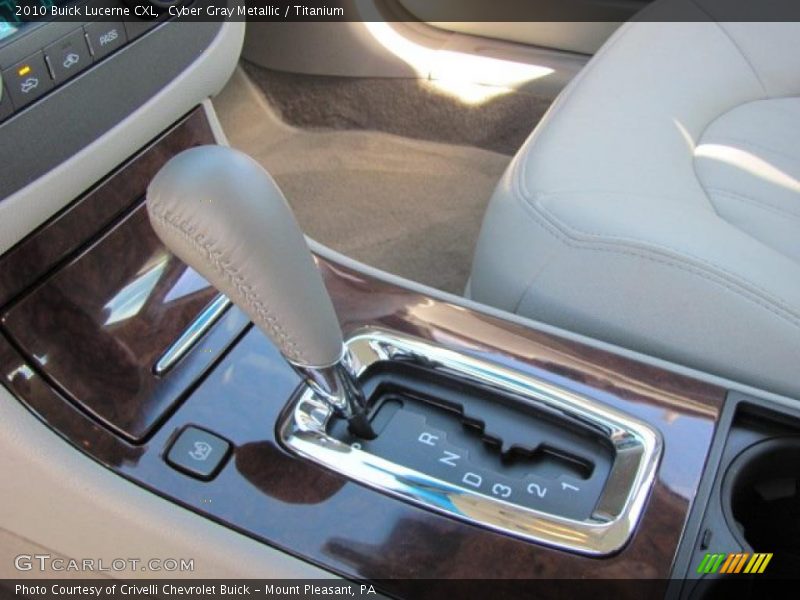 Cyber Gray Metallic / Titanium 2010 Buick Lucerne CXL
