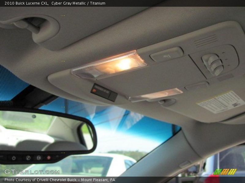 Cyber Gray Metallic / Titanium 2010 Buick Lucerne CXL