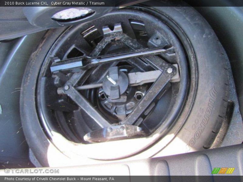 Cyber Gray Metallic / Titanium 2010 Buick Lucerne CXL