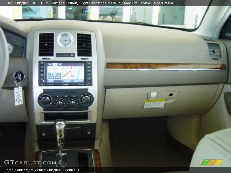 Light Sandstone Metallic / Medium Pebble Beige/Cream 2009 Chrysler 300 C HEMI Heritage Edition