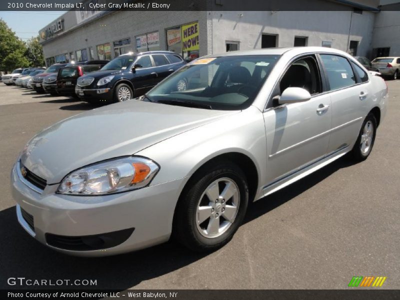 Cyber Gray Metallic / Ebony 2010 Chevrolet Impala LT