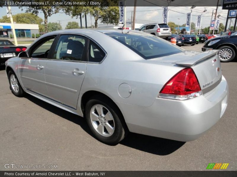 Cyber Gray Metallic / Ebony 2010 Chevrolet Impala LT