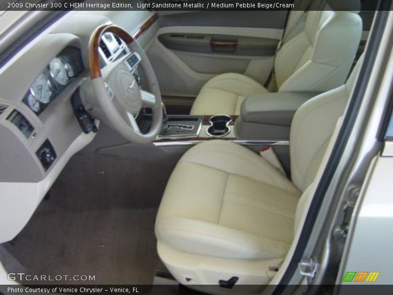 Light Sandstone Metallic / Medium Pebble Beige/Cream 2009 Chrysler 300 C HEMI Heritage Edition