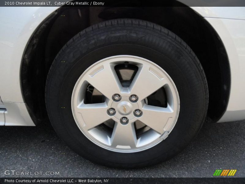 Cyber Gray Metallic / Ebony 2010 Chevrolet Impala LT