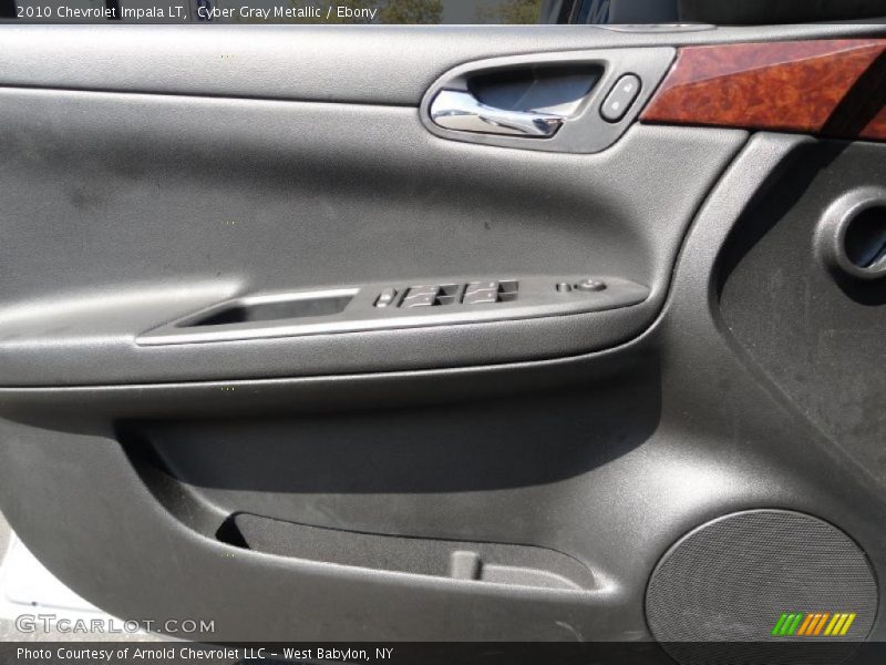 Cyber Gray Metallic / Ebony 2010 Chevrolet Impala LT