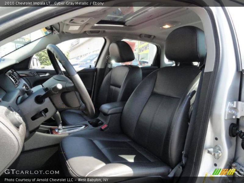 Cyber Gray Metallic / Ebony 2010 Chevrolet Impala LT