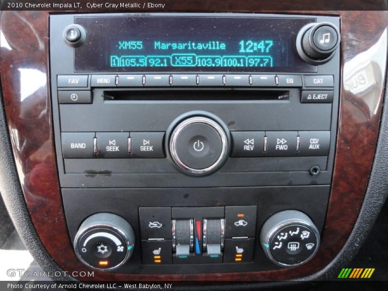 Cyber Gray Metallic / Ebony 2010 Chevrolet Impala LT