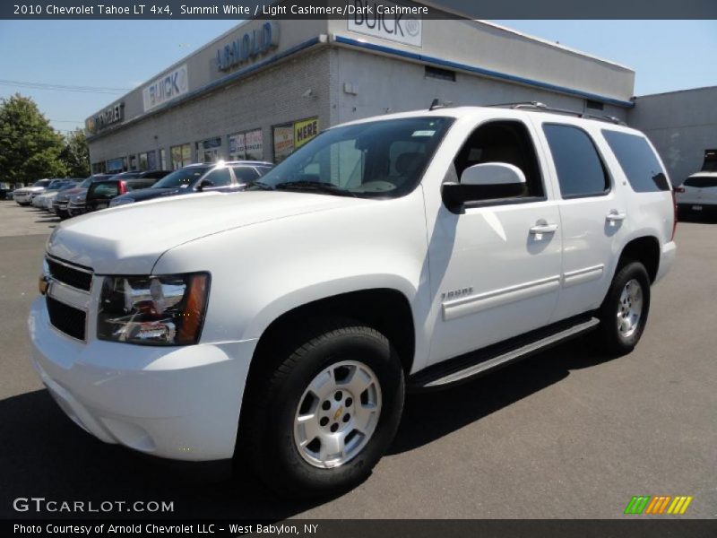 Summit White / Light Cashmere/Dark Cashmere 2010 Chevrolet Tahoe LT 4x4