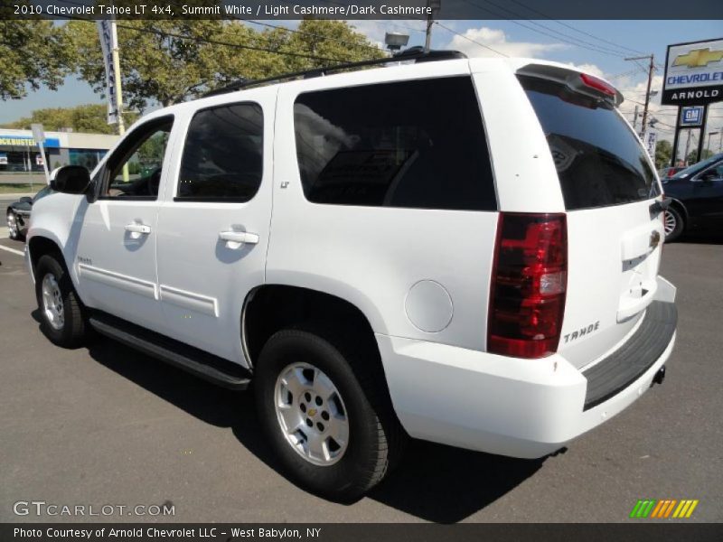 Summit White / Light Cashmere/Dark Cashmere 2010 Chevrolet Tahoe LT 4x4