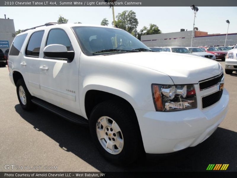 Summit White / Light Cashmere/Dark Cashmere 2010 Chevrolet Tahoe LT 4x4