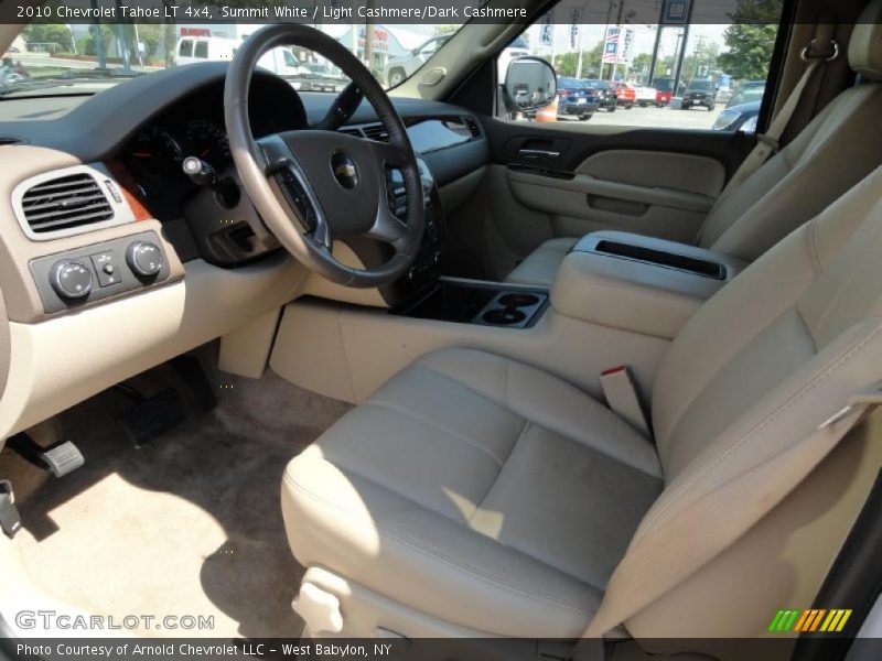 Summit White / Light Cashmere/Dark Cashmere 2010 Chevrolet Tahoe LT 4x4