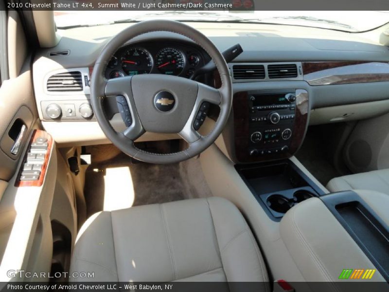 Summit White / Light Cashmere/Dark Cashmere 2010 Chevrolet Tahoe LT 4x4