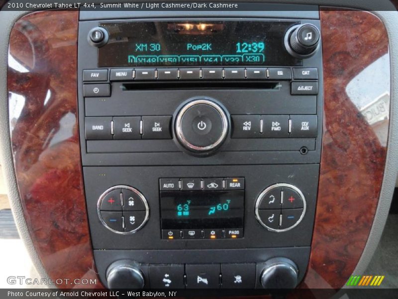 Summit White / Light Cashmere/Dark Cashmere 2010 Chevrolet Tahoe LT 4x4