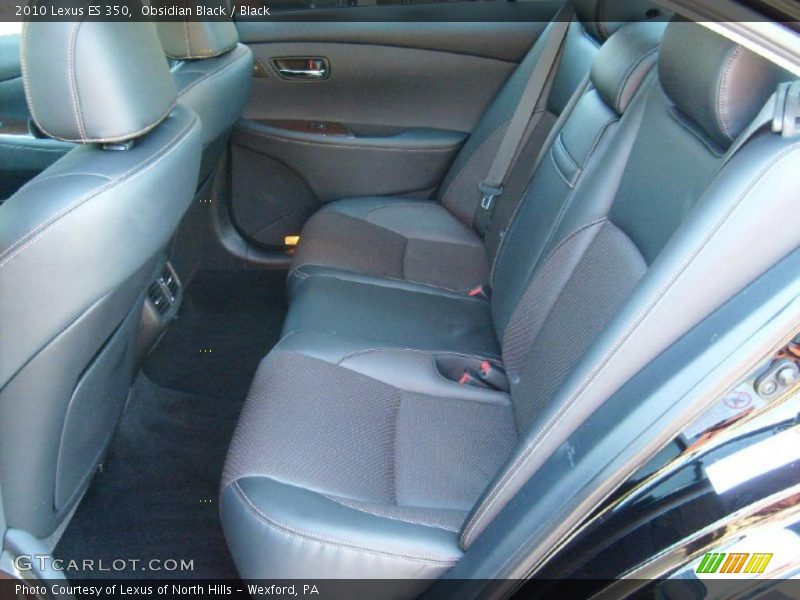 Obsidian Black / Black 2010 Lexus ES 350