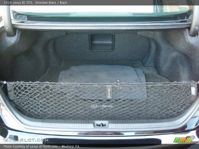 Obsidian Black / Black 2010 Lexus ES 350