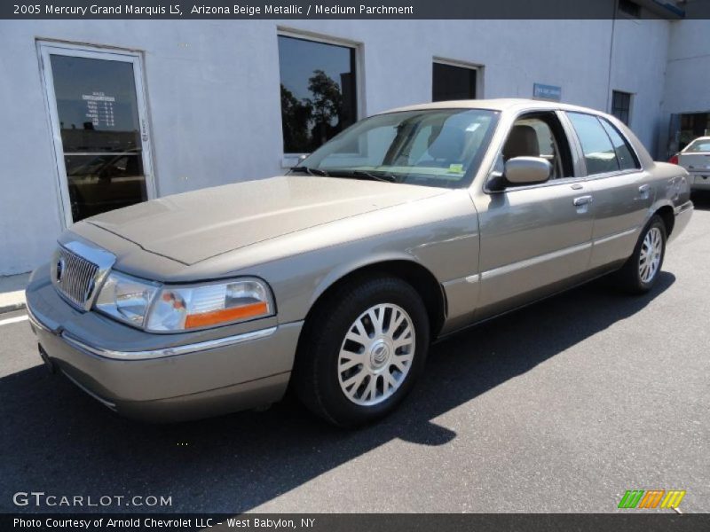 Arizona Beige Metallic / Medium Parchment 2005 Mercury Grand Marquis LS
