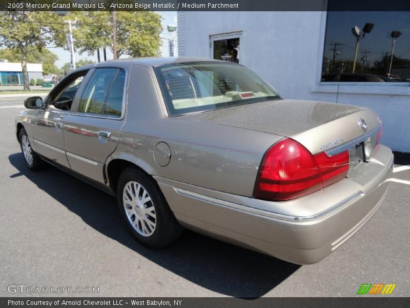 Arizona Beige Metallic / Medium Parchment 2005 Mercury Grand Marquis LS