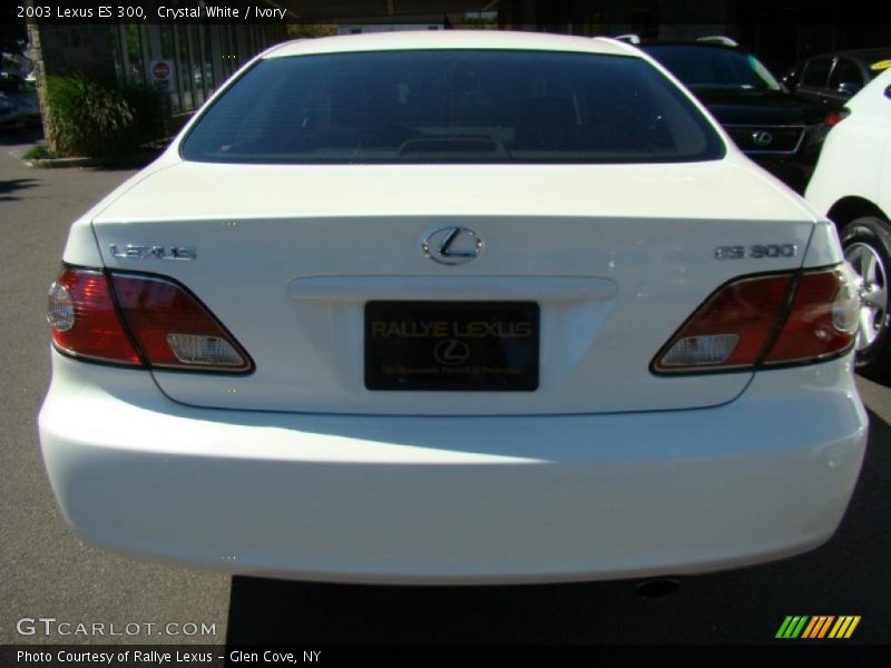 Crystal White / Ivory 2003 Lexus ES 300